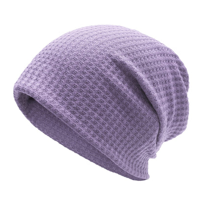 ZLYC Women Fashion Knit Slouchy Beanie Hat Thin Stretch Skull Cap
