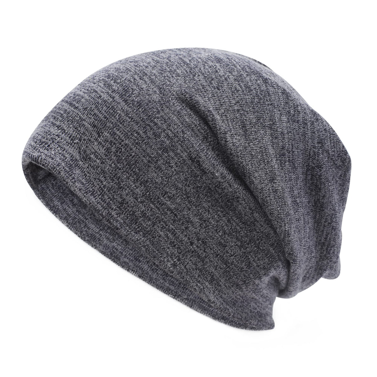 ZLYC Women Fashion Knit Slouchy Beanie Hat Thin Stretch Skull Cap