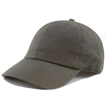 Cotton Baseball Cap Dad Hat – Washed Low Profile Adjustable Hat for Men Women Casual Outdoor Running Golf