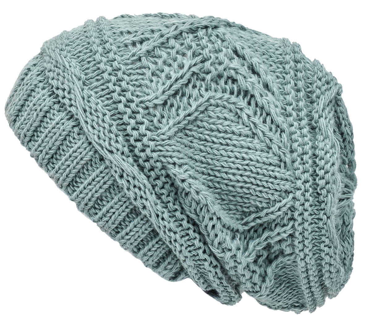 Lilax Knit Slouchy Oversized Soft Warm Winter Beanie Hat