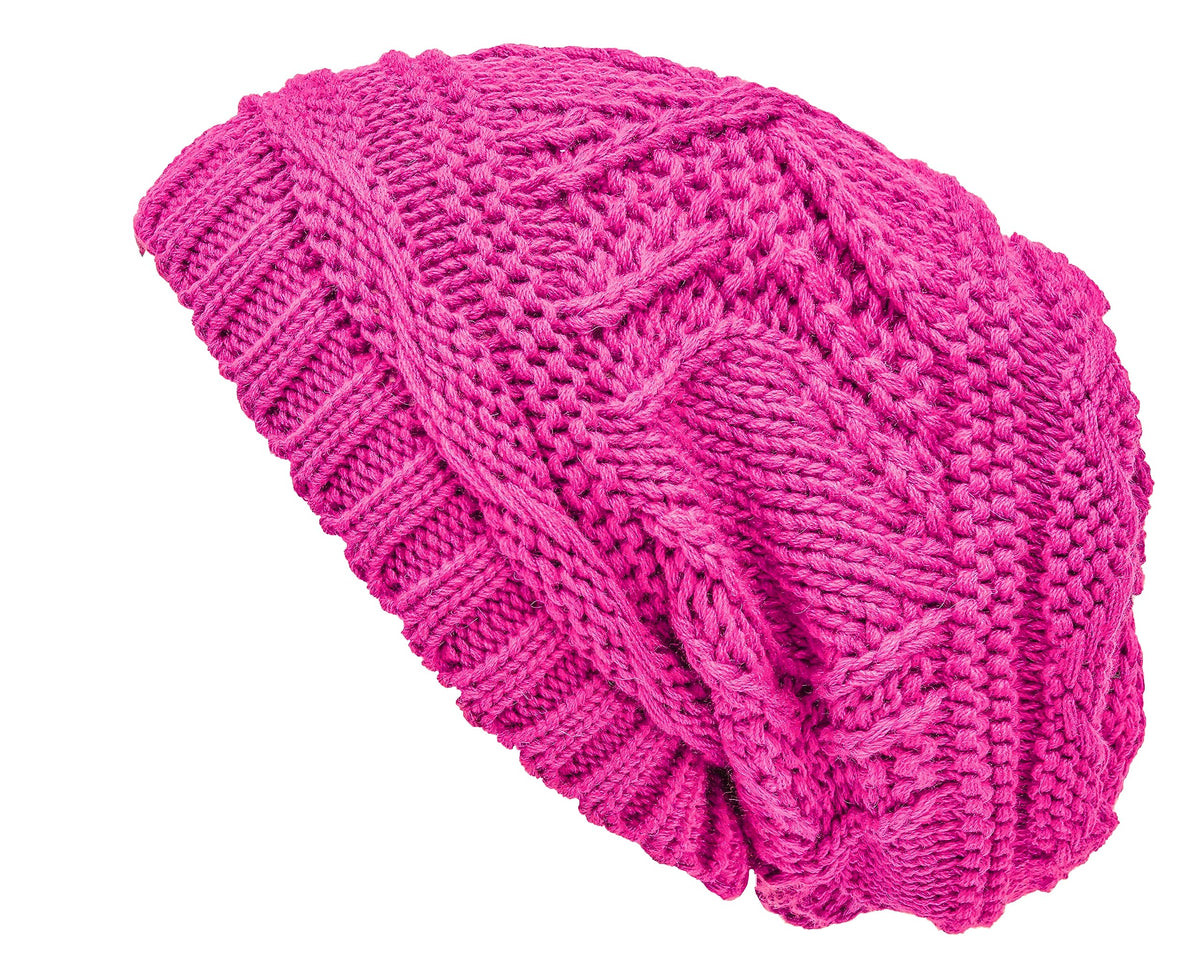 Lilax Knit Slouchy Oversized Soft Warm Winter Beanie Hat