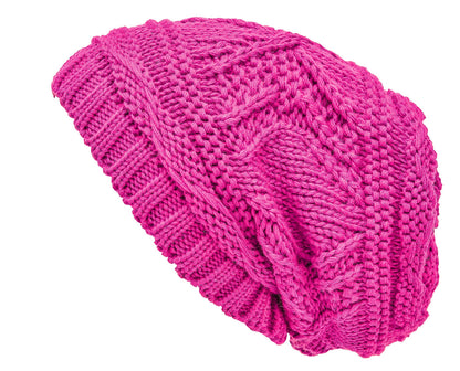 Lilax Knit Slouchy Oversized Soft Warm Winter Beanie Hat